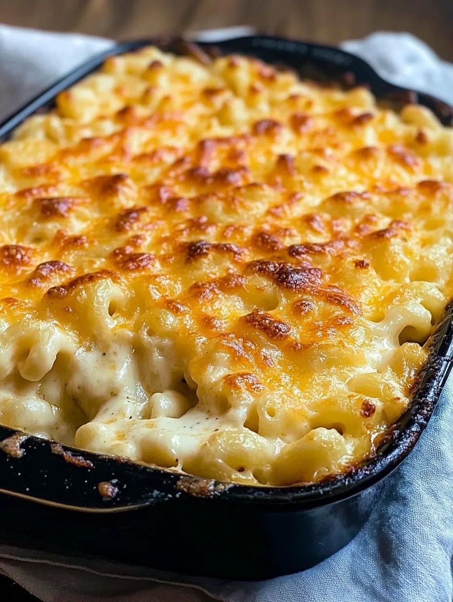 Creamy Baked Mac and Cheese Recipe