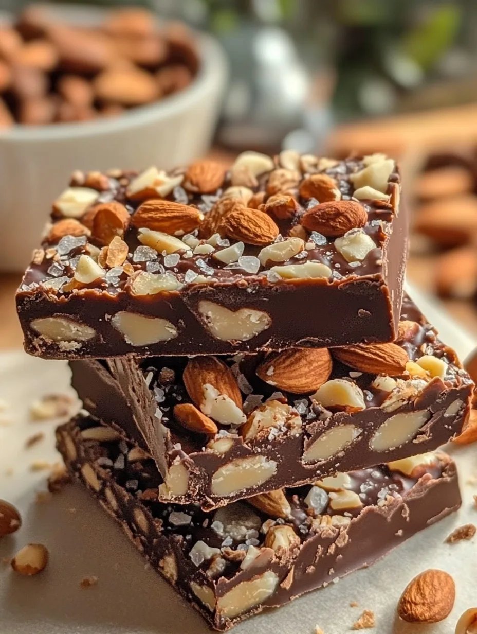 Dark Chocolate Sea Salt Nut Bars