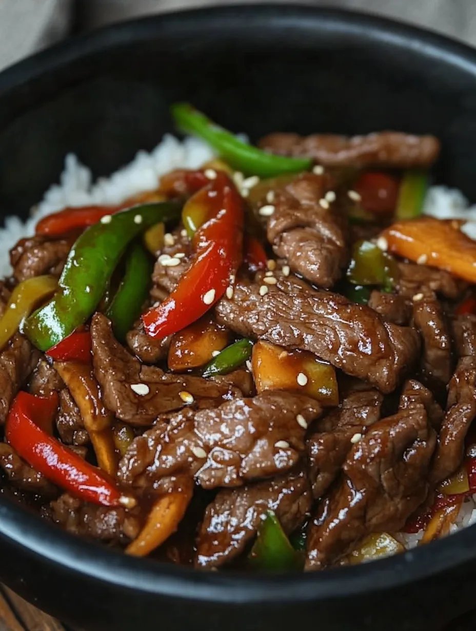 Homemade Beef Stir Fry