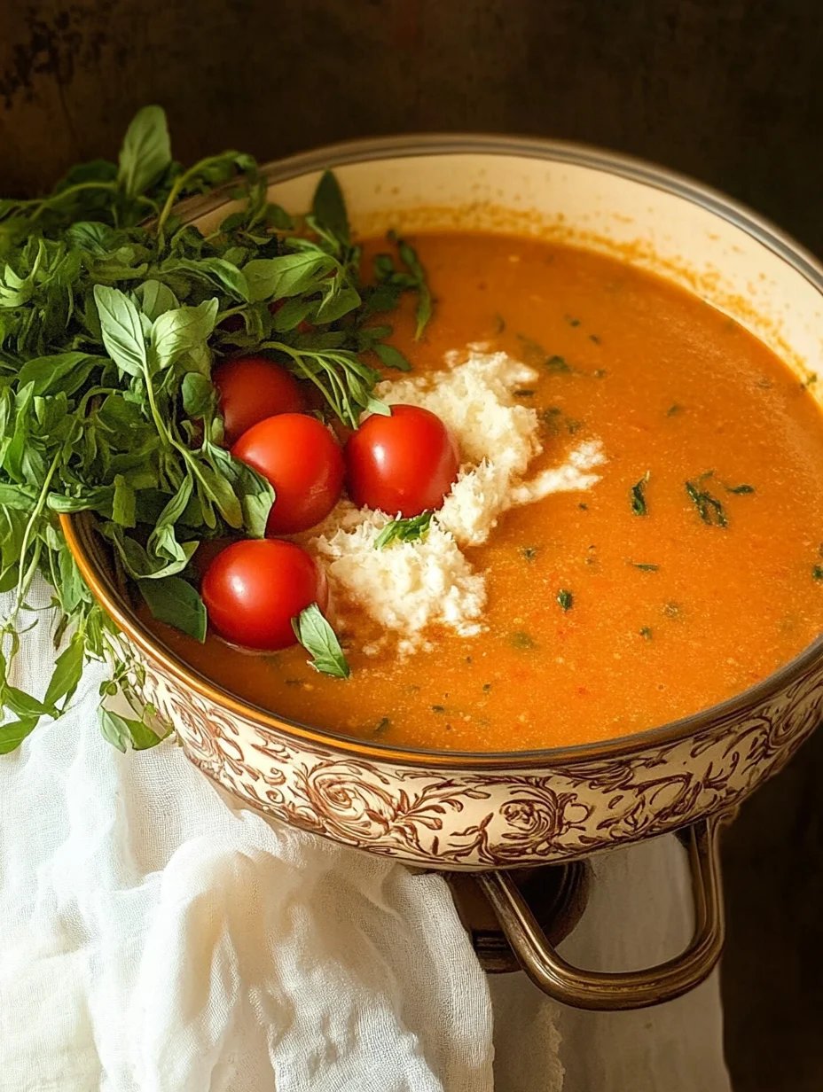 Easy Creamy Tomato Soup Recipe