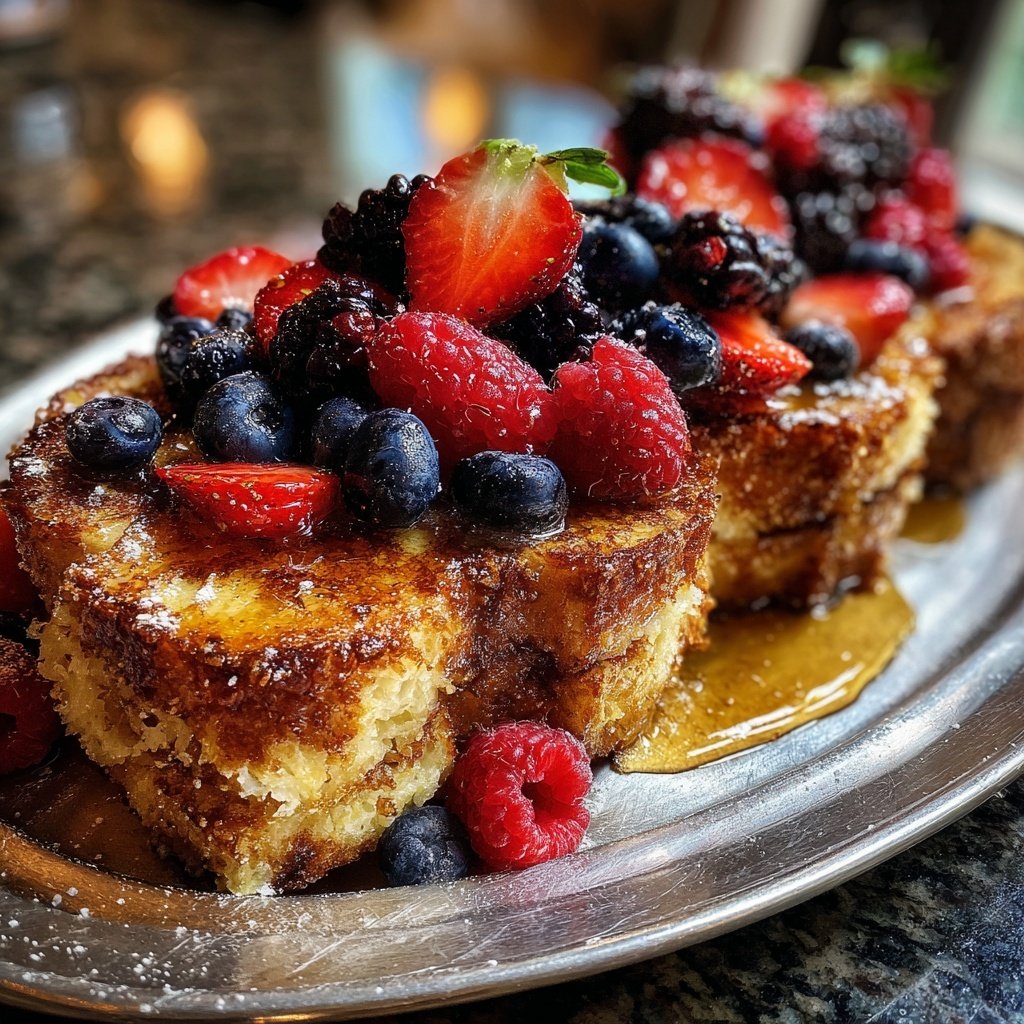 Spring Brunch French Toast Bake