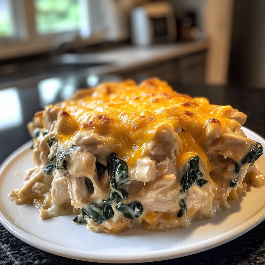 Creamy Low Carb Chicken Casserole