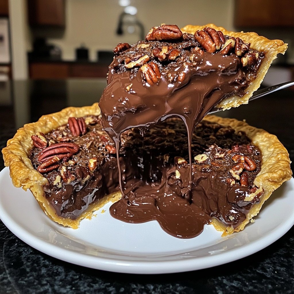 Texas Chocolate Pecan Pie
