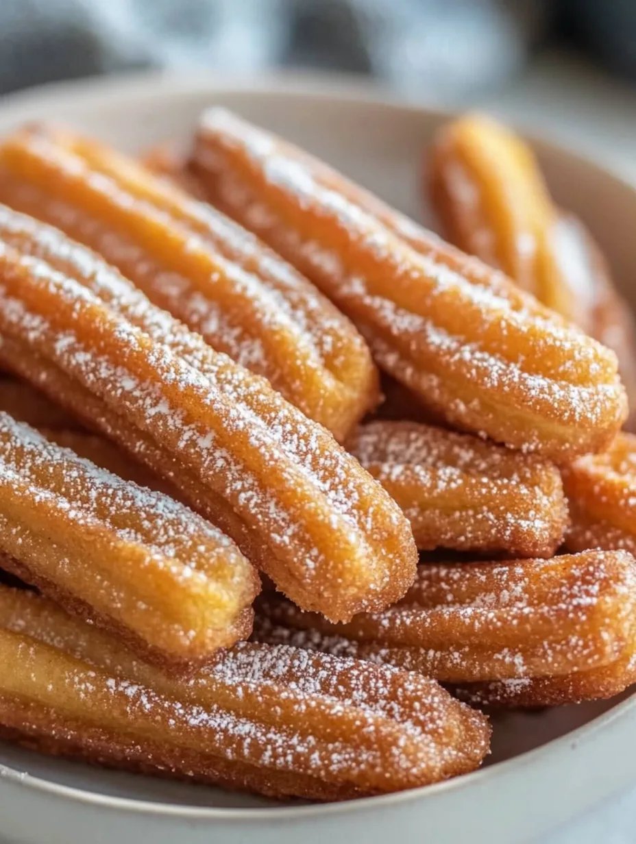 Easy Baked Churro Bites