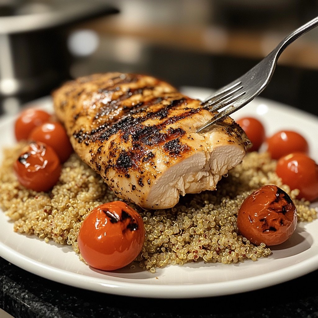Chicken Breast with Quinoa