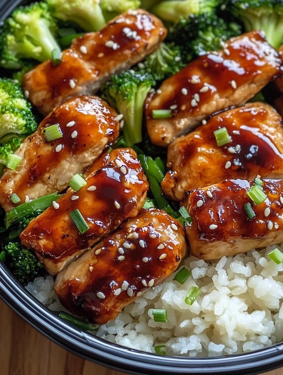 Teriyaki Chicken Bowls