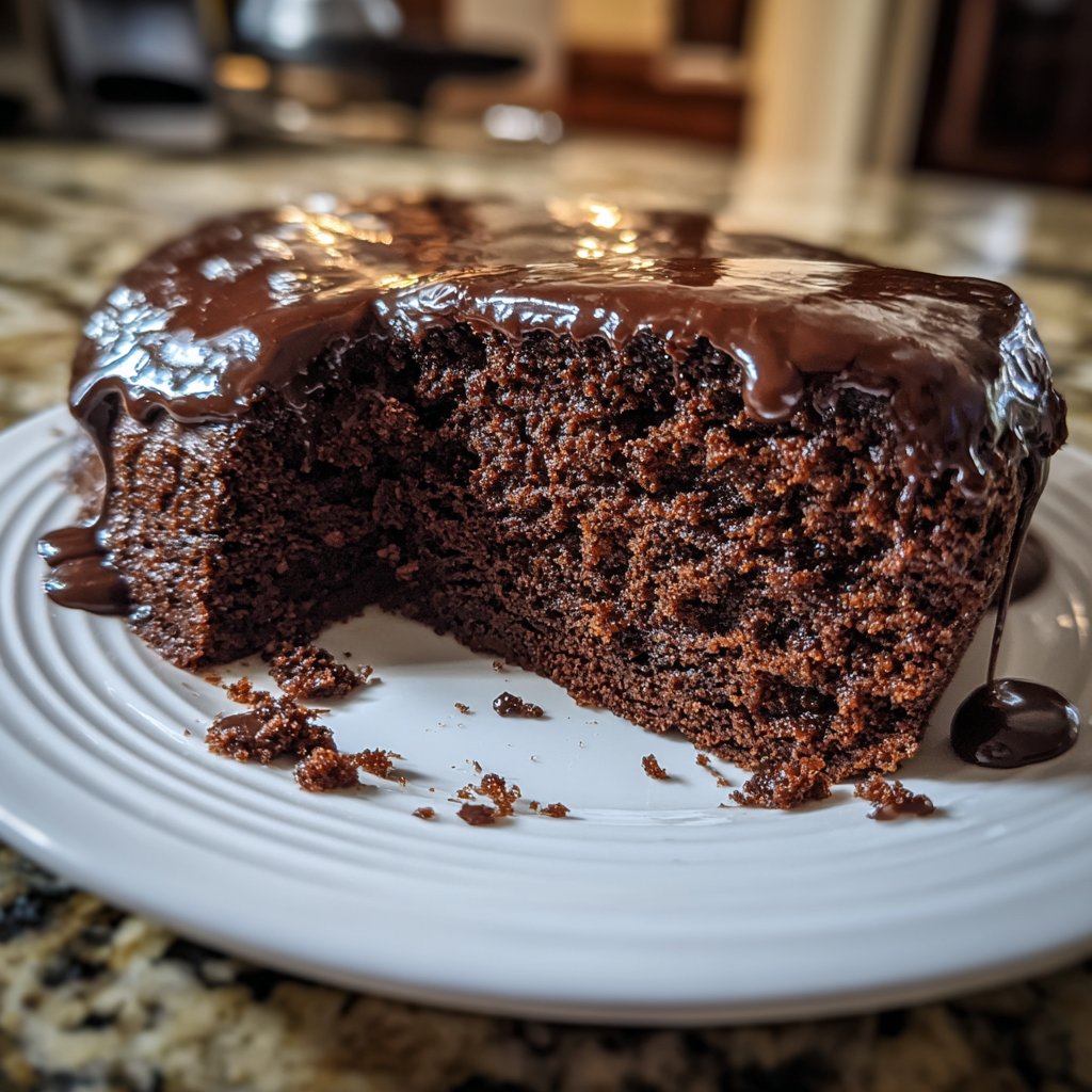 Chocolate Cake With Moist Cocoa Crumb