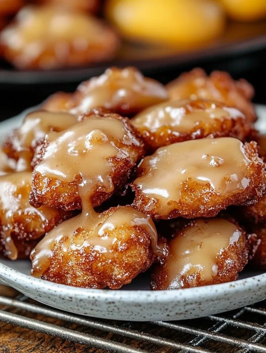 Mini Cinnamon Apple Fritters Recipe