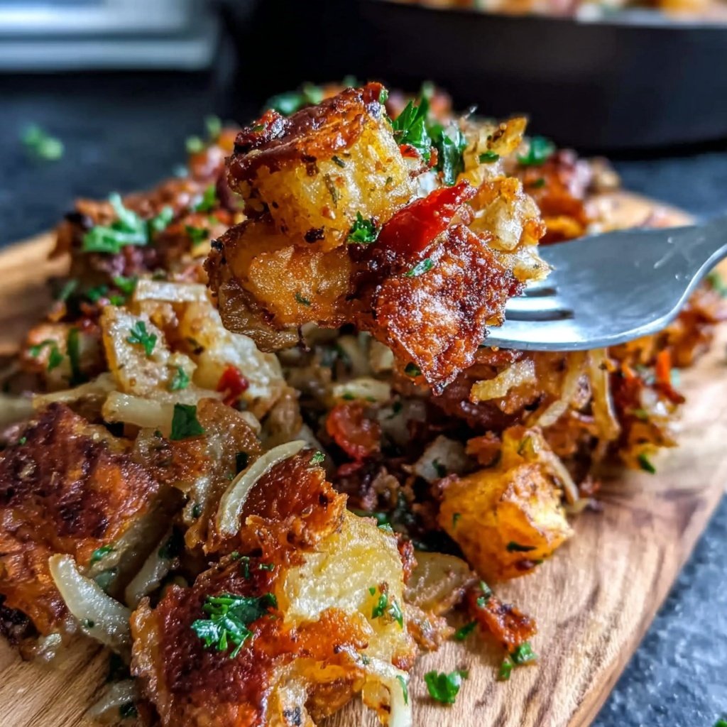 Rotisserie Chicken And Sweet Potato Hash