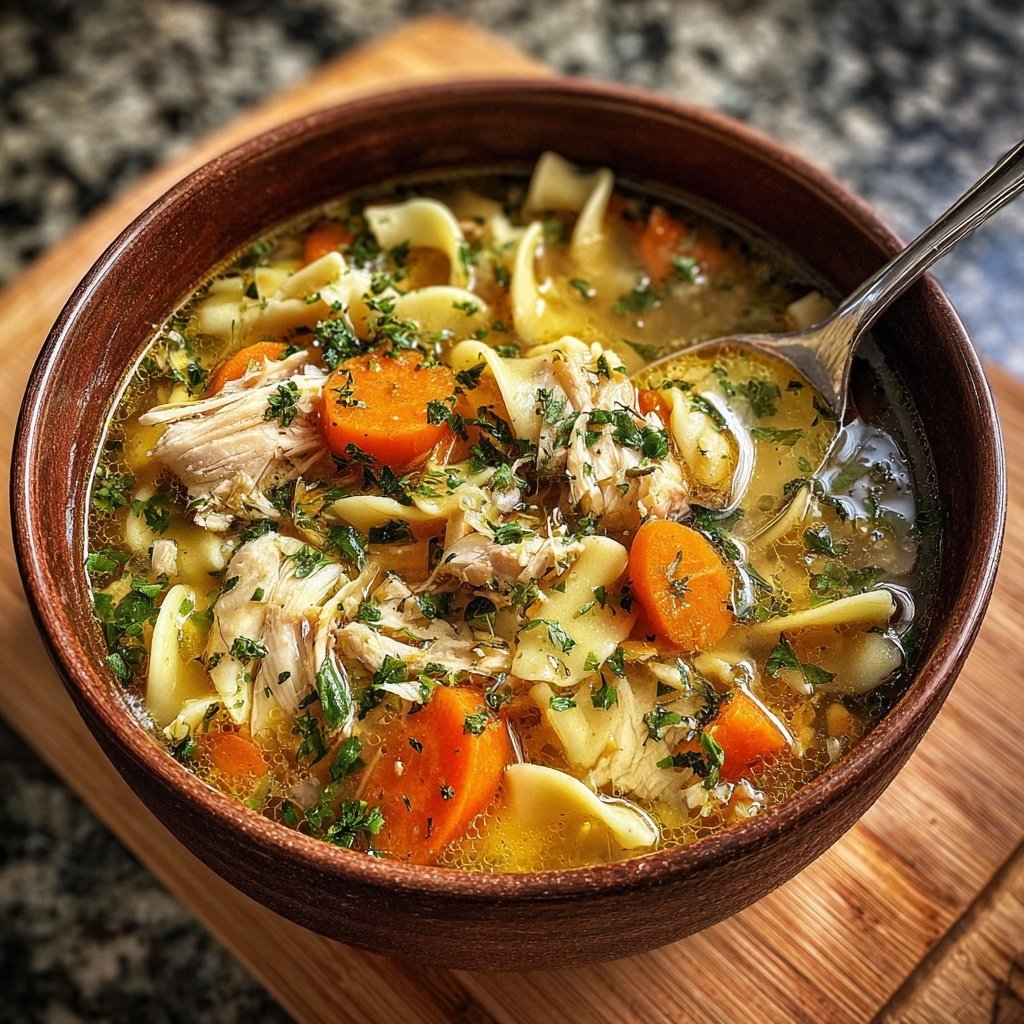 Healthy Chicken Noodle Soup