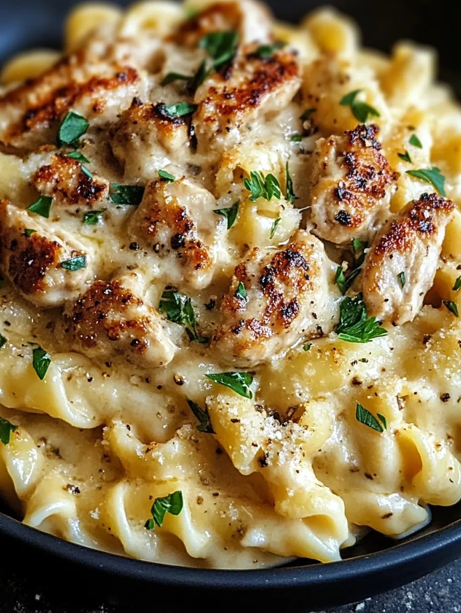 Easy Parmesan Chicken Pasta