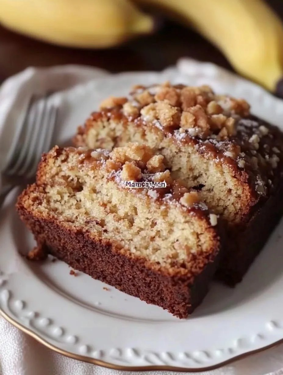 Cinnamon Crunch Banana Bread